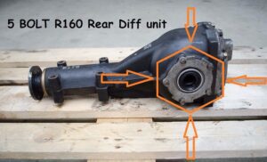 TORQ Locker for Subaru R160 5-Bolt open differentials