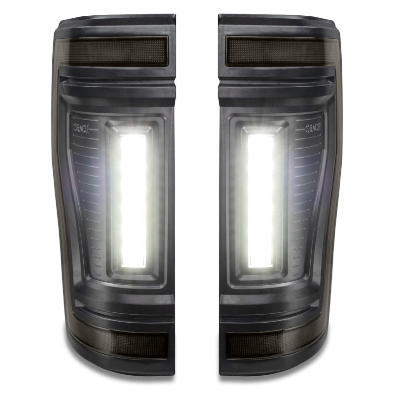 ORACLE Lighting Tail Lights Oracle Lighting 17-22 Ford F-250/350 (Black Series) Flush Mount LED Tail Lights SEE WARRANTY