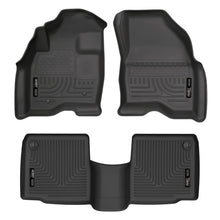 Load image into Gallery viewer, Husky Liners 11-12 Ford Explorer WeatherBeater Combo Black Floor Liners