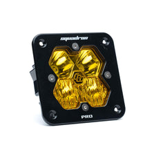 Load image into Gallery viewer, Squadron 2.0 Pro Black Flush Mount LED Auxiliary Light Pod Universal Baja Amber Driving/Combo Baja Designs