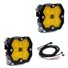 Load image into Gallery viewer, Squadron 2.0 Pro Black LED Auxiliary Light Pod Pair Universal Baja Amber Work/Scene Baja Designs