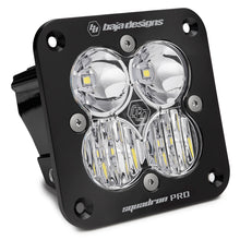 Load image into Gallery viewer, Flush Mount LED Light Pod Black Clear Lens Driving/Combo Pattern Squadron Pro Baja Designs