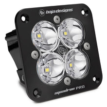 Load image into Gallery viewer, Flush Mount LED Light Pod Black Clear Lens Work/Scene Pattern Squadron Pro Baja Designs