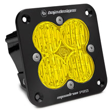 Load image into Gallery viewer, Baja Designs LED Light Pods Flush Mount LED Light Pod Black Amber Lens Wide Cornering Pattern Squadron Pro Baja Designs - 491015