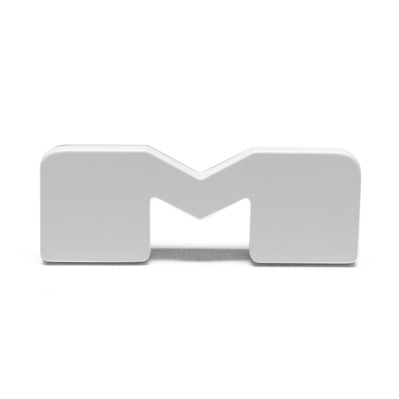 ORACLE Lighting Light Accessories and Wiring ORACLE Lighting Universal Illuminated LED Letter Badges - Matte Wht Surface Finish - M SEE WARRANTY