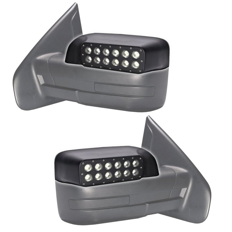 ORACLE Lighting Light Bars & Cubes Oracle 09-14 Ford F150/Raptor Off-Road Mirrors - 6000K SEE WARRANTY