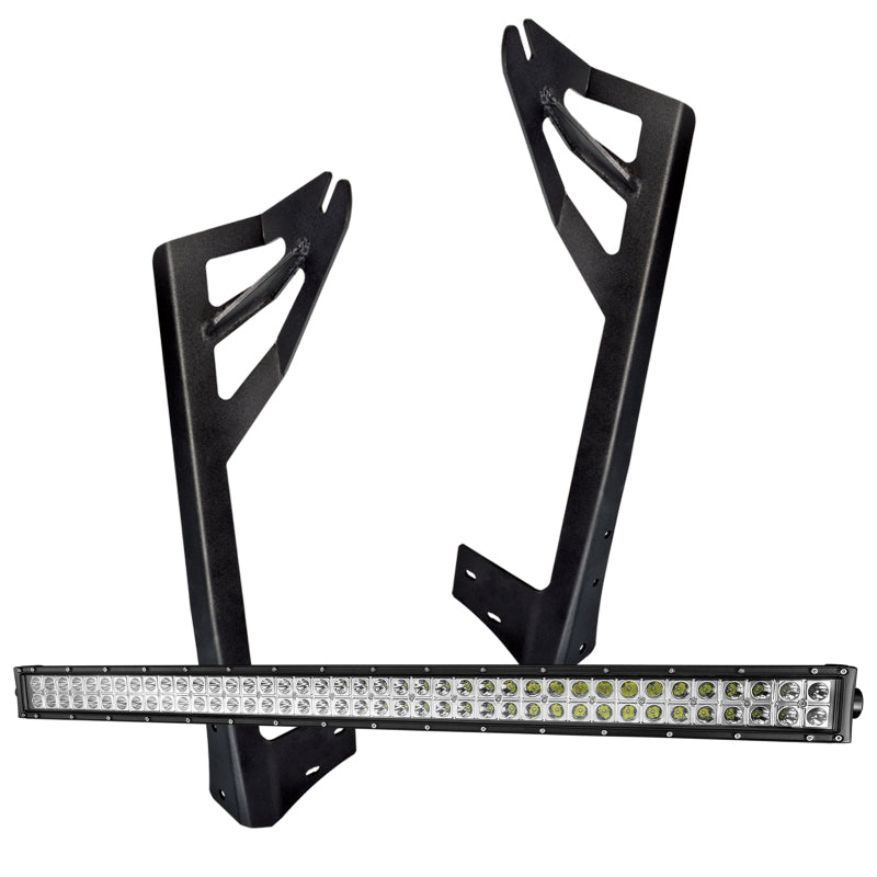 ORACLE Lighting Brackets Oracle Jeep JK Upper Windshield Brackets/Light Combo SEE WARRANTY