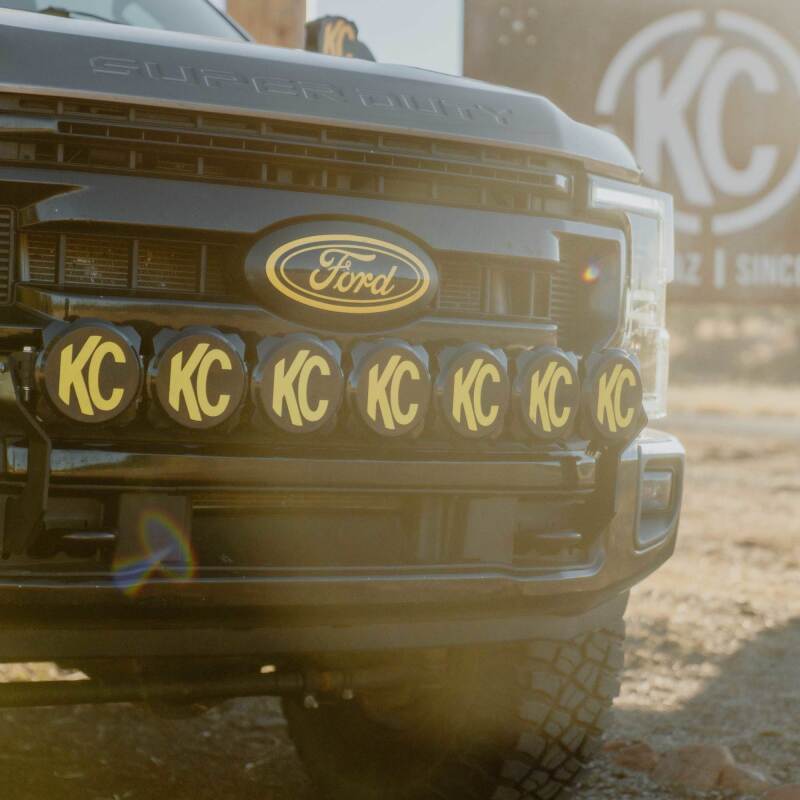 KC HiLiTES Light Mounts KC HiLiTES 17-24 Ford Super Duty GEN 4-5 Light Bar Mount Front Bumper