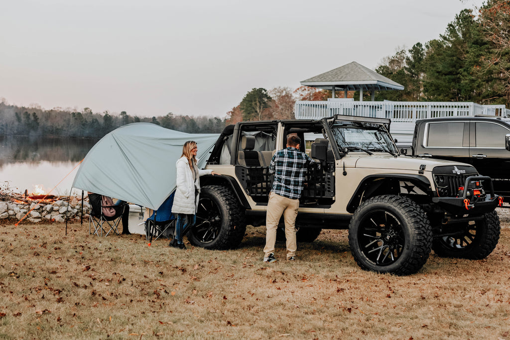 Trail Gear Oasis 2in1 Trail Cover & Tailgate Tent - All Wrangler, Bronco & UTV Models