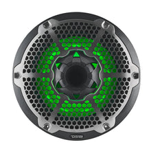 Load image into Gallery viewer, 10” Marine 2-Way Hybrid Speaker with RGB LED, Compression Driver and Neodymium Magnet | 450W RMS 4-Ohm