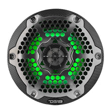 Load image into Gallery viewer, 6.5” Marine 2-Way Hybrid Speaker with RGB LED, Compression Driver and Neodymium Magnet | 250W RMS 4-Ohm