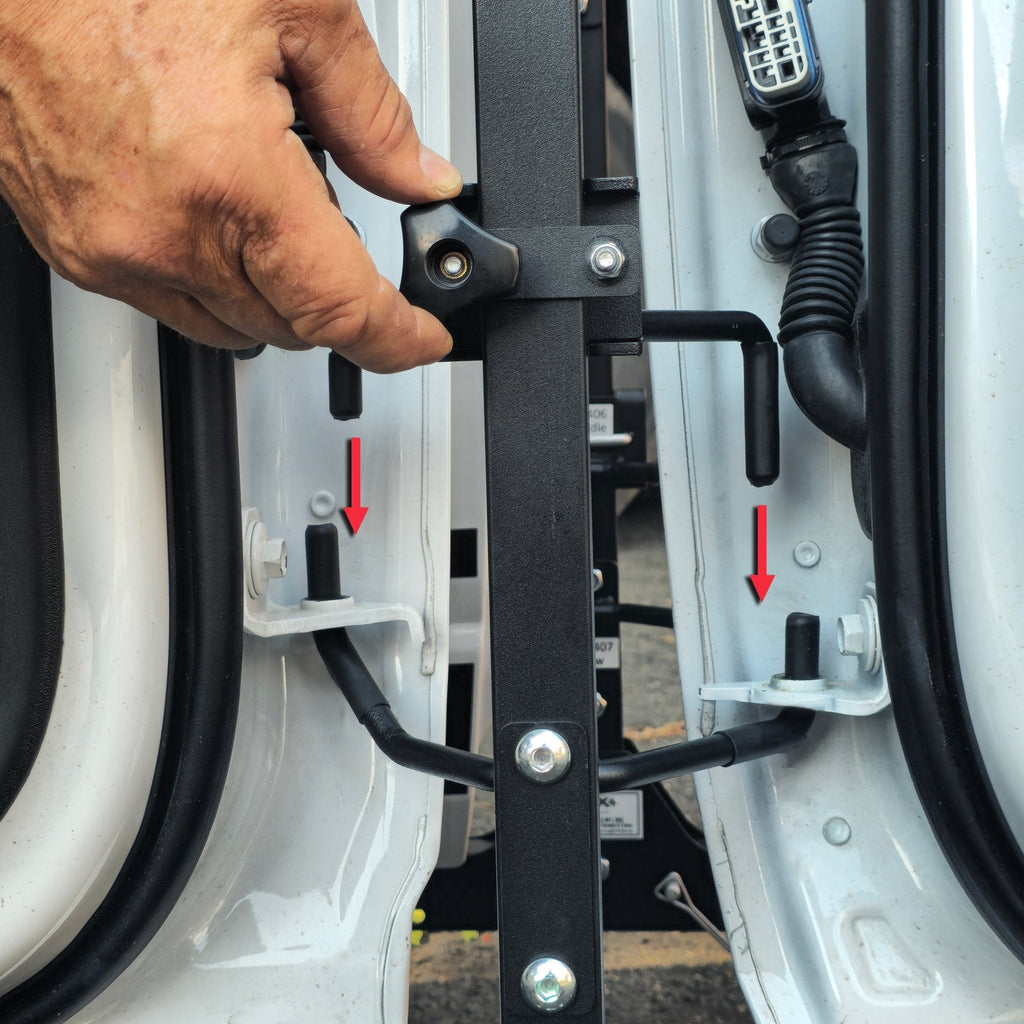 Ford Bronco® Aluminum 2-Door Folding Rolling Door Cart - Storage Door Rack Holder Stand by EZ4X4