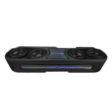 Load image into Gallery viewer, Jeep JT Gladiator Loaded Under Rear Seat Subwoofer Enclosure with 4 X 8" ZR8.2D, Leather Wrapped and Digital LED Lights | 1800 Watts RMS @ 1-Ohm