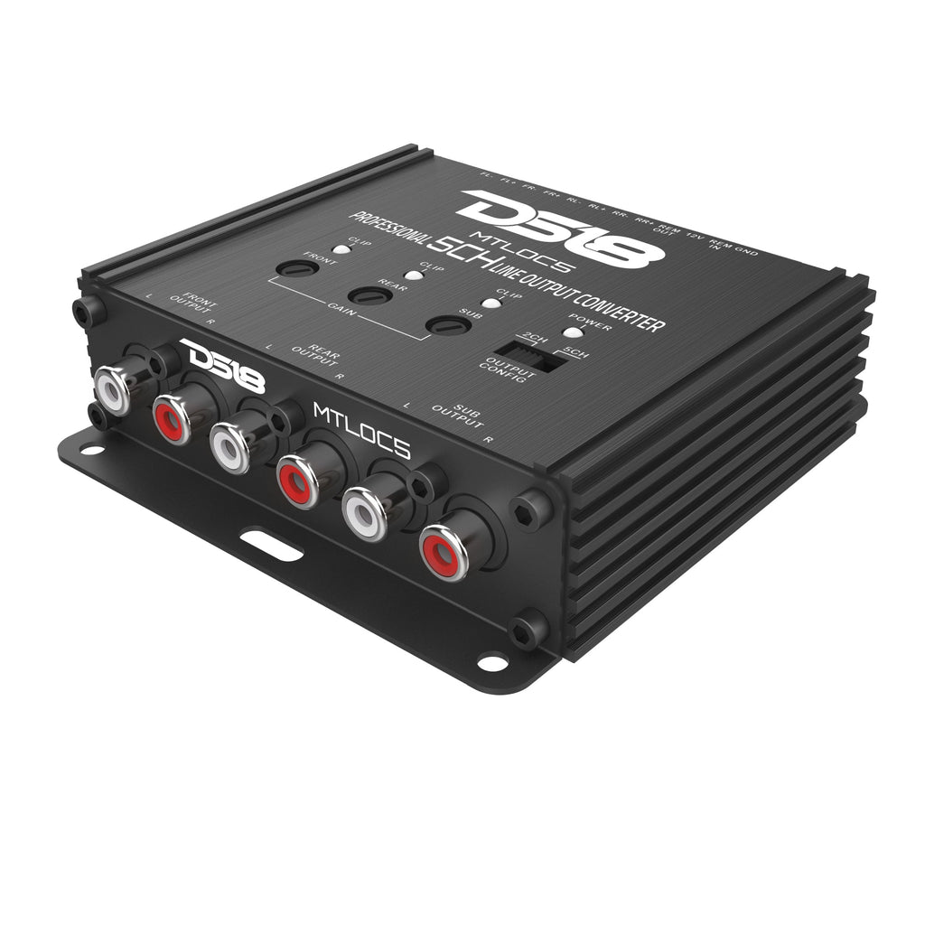 5-Channel High-to-Low Level Line Output Converter with Remote Turn-On