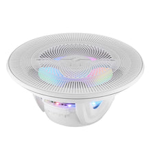 Load image into Gallery viewer, Luxury 8” 2-Way Marine Coaxial Speaker with Digital LED Lights and Flush Magnetic Mount Grille | 175W RMS 4-Ohm