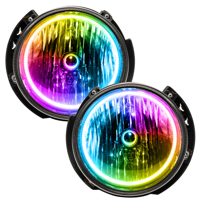 ORACLE Lighting Headlights Oracle 07-16 Jeep Wrangler JK SMD HL - ColorSHIFT Dynamic SEE WARRANTY