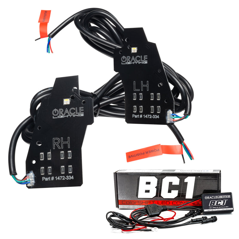 ORACLE Lighting Headlights Oracle 20-22 Ford Explorer Dynamic RGB Headlight DRL Kit - - w/ BC1 Controller SEE WARRANTY