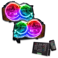Load image into Gallery viewer, ORACLE Lighting Headlights Oracle 08-10 Jeep Grand Cherokee SMD HL (Non-HID) - ColorSHIFT w/ 2.0 Controller SEE WARRANTY