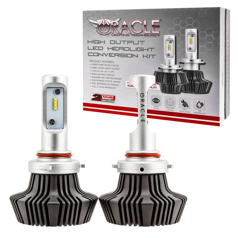 ORACLE Lighting Bulbs Oracle 9005 4000 Lumen LED Headlight Bulbs (Pair) - 6000K SEE WARRANTY
