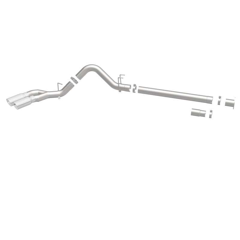 Magnaflow DPF Back MagnaFlow 08-17 Ford F-250/F-350/F-450 4.6L/6.7 DPF-Back SS 4in Dual Single Passenger Side Rear Exit
