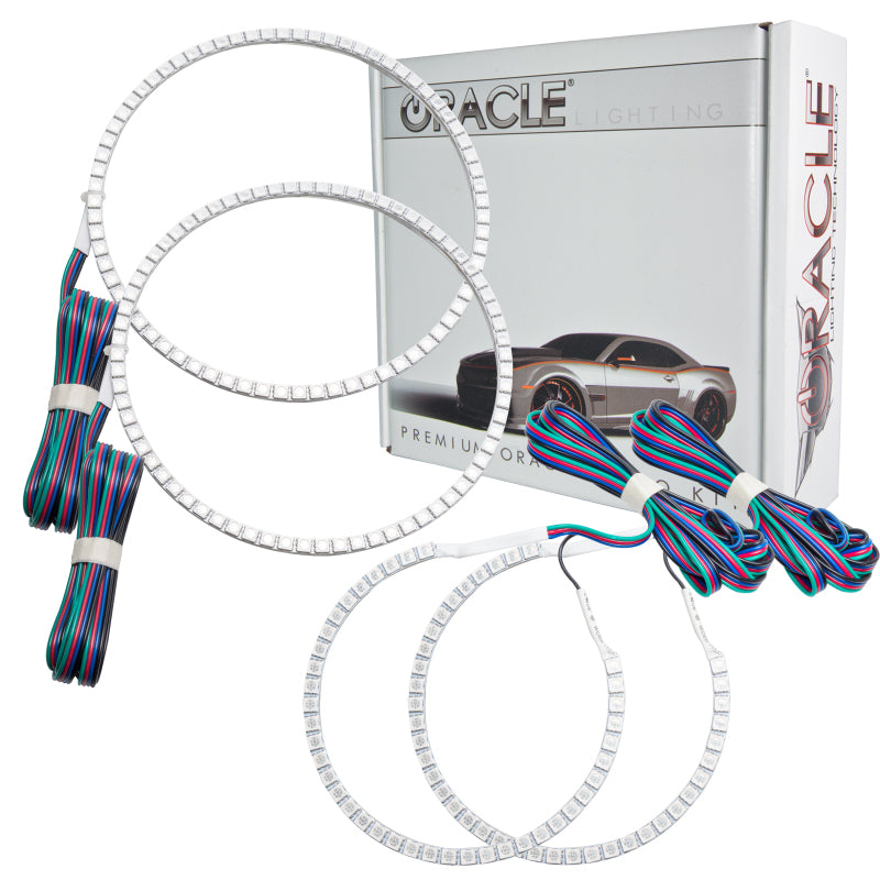 ORACLE Lighting Headlights Oracle Chrysler Sebring 07-11 Halo Kit - ColorSHIFT w/o Controller SEE WARRANTY