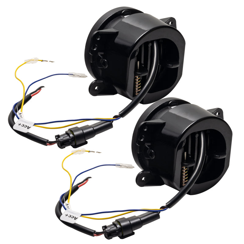 ORACLE Lighting Fog Lights Oracle Jeep Wrangler JK/JL/JT High Performance W LED Fog Lights - Blue SEE WARRANTY