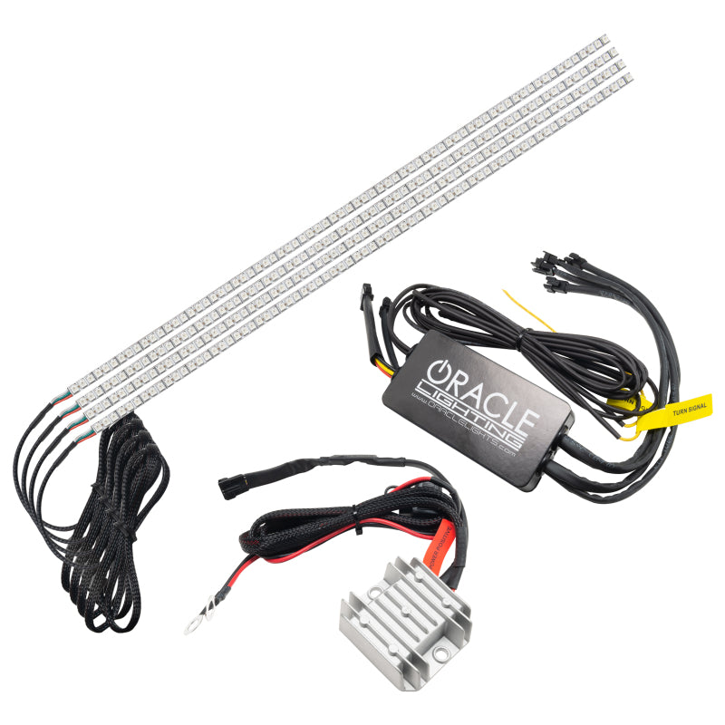 ORACLE Lighting Headlights Oracle 2022 Ford F250/350 Super Duty Dynamic ColorSHIFT Headlight DRL Kit w/Switchback SEE WARRANTY