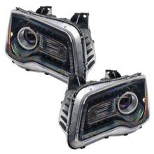 Load image into Gallery viewer, ORACLE Lighting Headlights Oracle 11-14 Chrysler 300C SMD HL - Black - NON HID - ColorSHIFT SEE WARRANTY