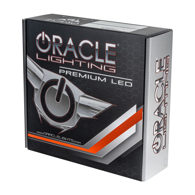 ORACLE Lighting Fog Lights Oracle Jeep Wrangler JL/Gladiator JT LED Surface Mount Fog Light Halo Kit - Red SEE WARRANTY