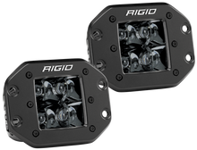 Load image into Gallery viewer, Rigid Industries Light Bars &amp; Cubes Rigid Industries D2 - Midnight Edition Flush Mount Spot Lights