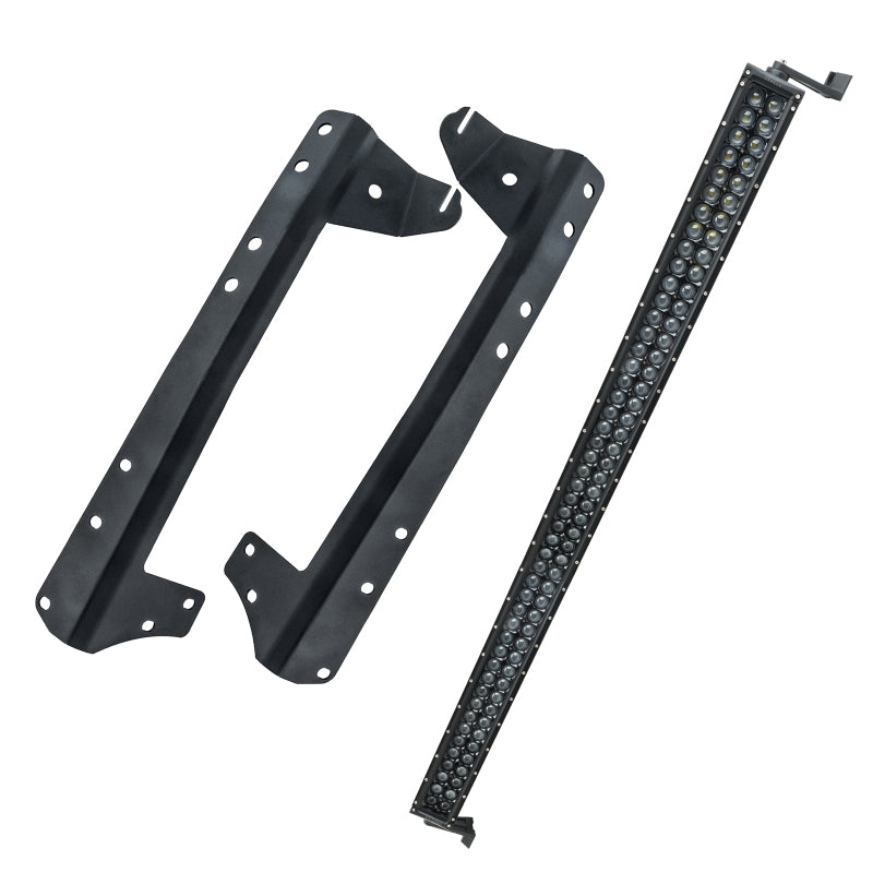 ORACLE Lighting Brackets Oracle Jeep JK Upper Windshield Brackets/Light Combo SEE WARRANTY