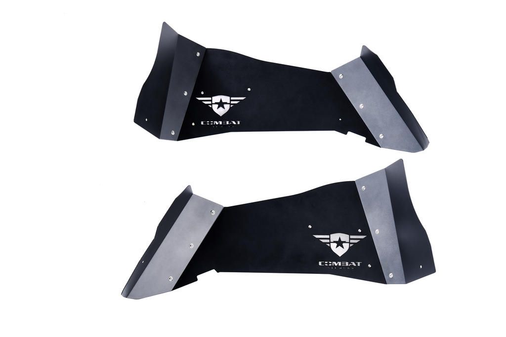 Combat Off Road Fender Liner Combat Off Road - Jeep JK/JKU Aluminum Inner Fender Liners - Rear Pair - 15-1069