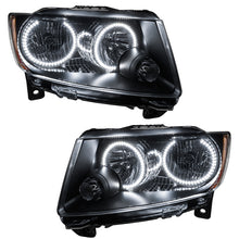Load image into Gallery viewer, ORACLE Lighting Headlights Oracle 11-13 Jeep Grand Cherokee SMD HL (Non-HID) - Chrome - White SEE WARRANTY