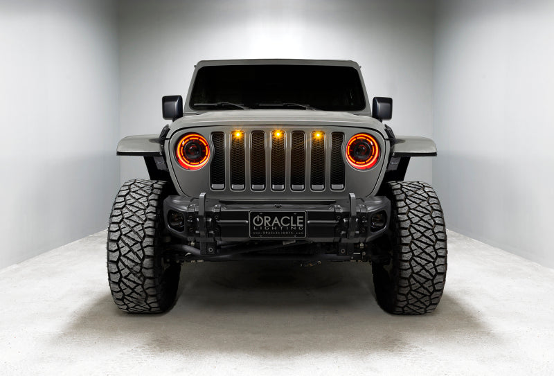 ORACLE Lighting Headlights Oracle Oculus Bi-LED Projector Headlights for Jeep JL/Gladiator JT - w/ Simple Cntrl SEE WARRANTY