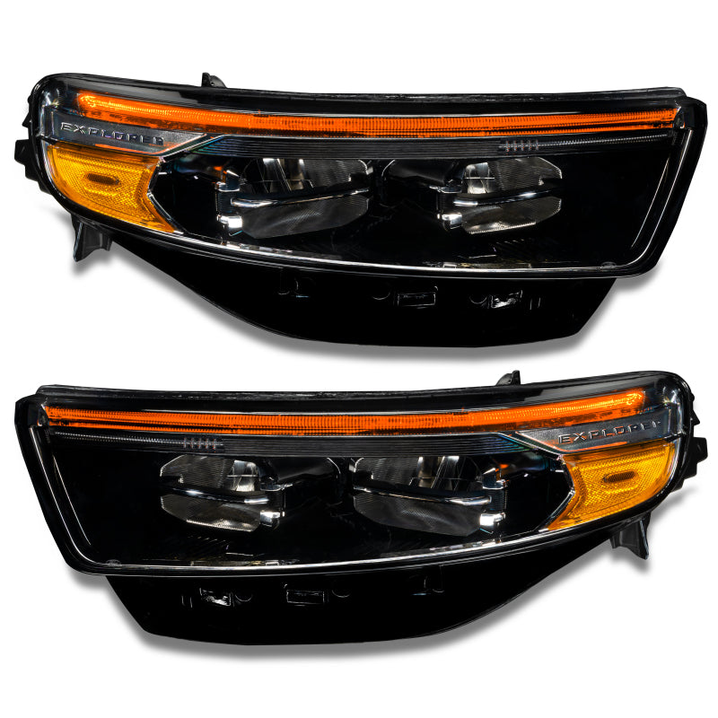 ORACLE Lighting Headlights Oracle 20-22 Ford Explorer Dynamic RGB Headlight DRL Kit - - w/ BC1 Controller SEE WARRANTY