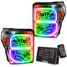 Load image into Gallery viewer, ORACLE Lighting Headlights Oracle 11-16 Ford F250/350 LED HL - ColorSHIFT w/ 2.0 Controller SEE WARRANTY