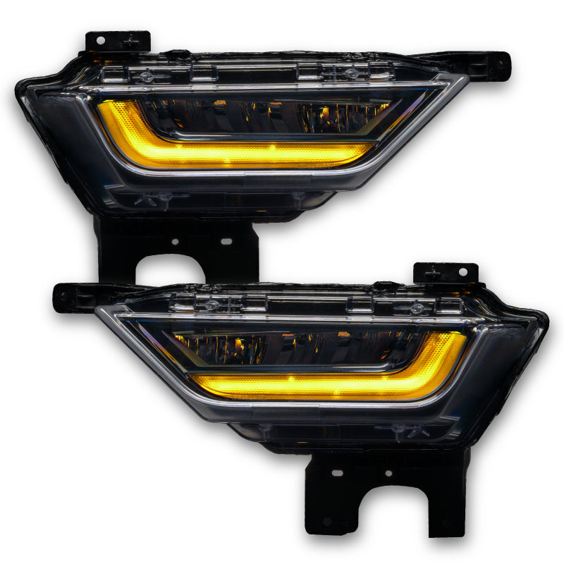 ORACLE Lighting Headlights Oracle 21-22 Ford F-150 ColorSHIFT RGB+W Fog Light DRL Upgrade Kit w/ No Controller SEE WARRANTY