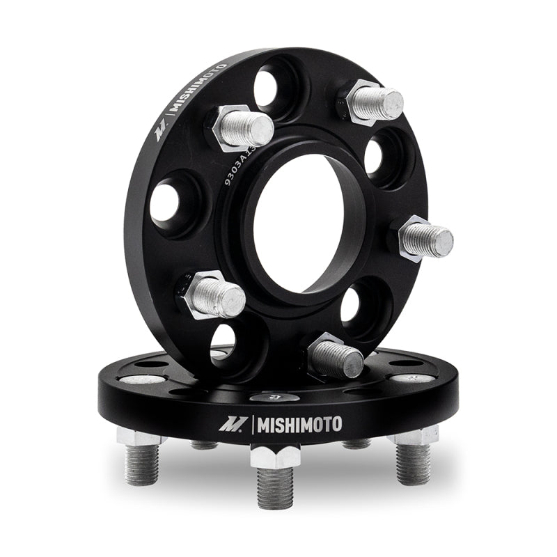 Mishimoto Wheel Spacers & Adapters Mishimoto Wheel Spacers - 5x108 - 63.3 - 15 - M12 - Black