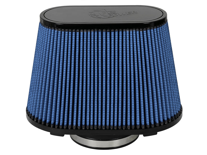 aFe Air Filters - Drop In aFe MagnumFLOW Intake Replacement Air Filter w/Pro 5R Media 5in F / 11x6.5in B / 8.5x4in T / 7.5in H