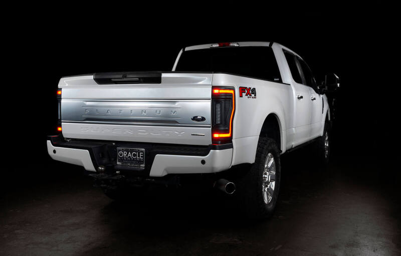 ORACLE Lighting Tail Lights Oracle Lighting 17-22 Ford F-250/350 (Black Series) Flush Mount LED Tail Lights SEE WARRANTY