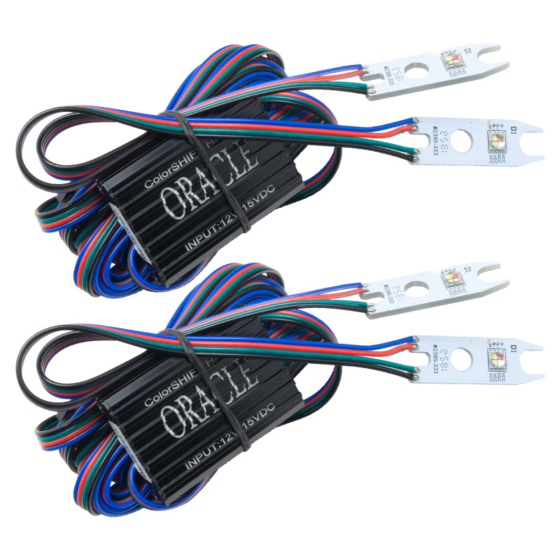 ORACLE Lighting Headlights Oracle 15-17 Ford F-150 Headlight DRL Upgrade Kit - ColorSHIFT w/o Controller SEE WARRANTY