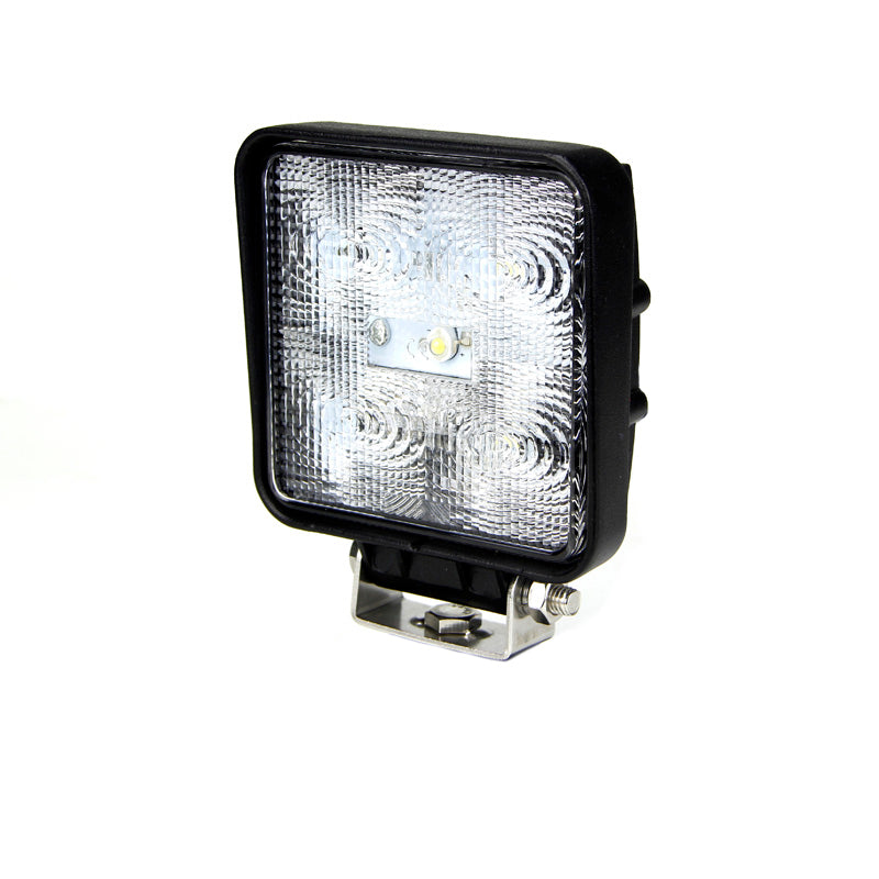 Quake LED Work Light 4 Inch Work Light 15 Watt Spot Fracture Series - QFR138