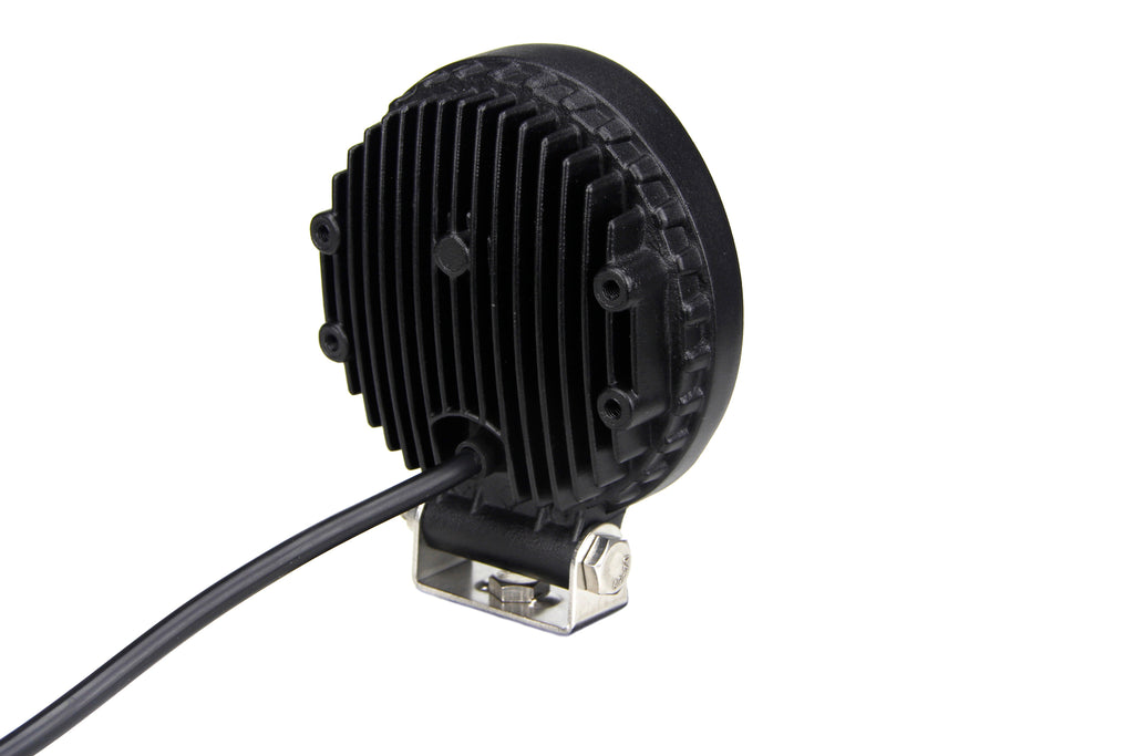 Quake LED Work Light 4 Inch Work Light 18 Watt Flood Fracture Series - QFR136