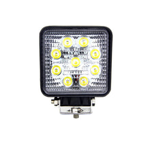 Load image into Gallery viewer, Quake LED Work Light 4 Inch Work Light 27 Watt 30 Degree Green Spot Fracture Series - QFR137