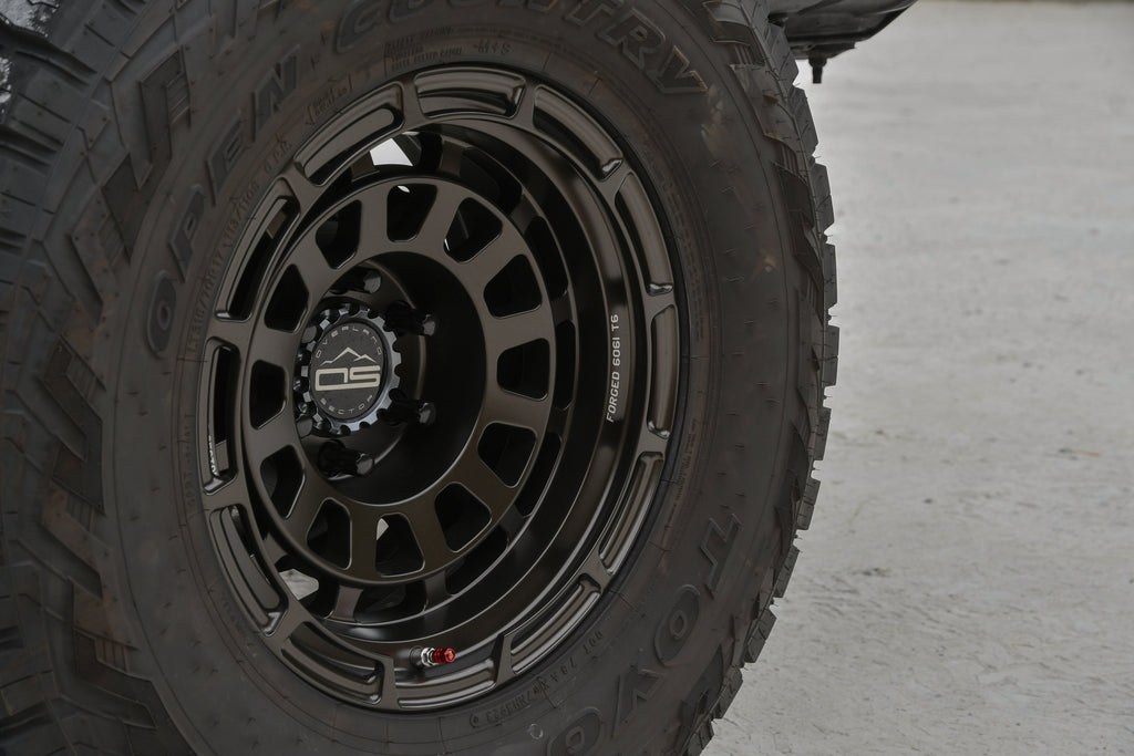 Overland Sector Badlander Forged 17x9 +0 6x135/6x139.7mm 106.1mm All Satin Mocha Bronze