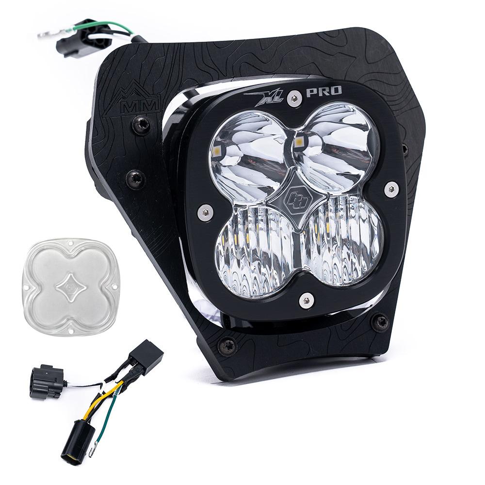 Baja Designs Headlight Kit KTM XL Pro D/C Headlight Kit w/ Hi-Low Harness 2024 350 EXC-F 500 EXC-F Spot Clear - 507105