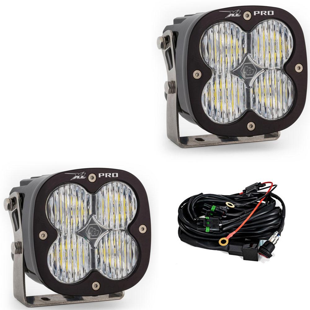Baja Designs LED Light Pods LED Light Pods Wide Cornering Pattern Pair XL Pro Series Baja Designs - 507805