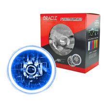 Load image into Gallery viewer, ORACLE Lighting Headlights Oracle Pre-Installed Lights 7 IN. Sealed Beam - Blue Halo SEE WARRANTY