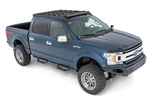 Load image into Gallery viewer, Rough Country Roof Rack Ford Roof Rack System w/Front Facing 40 Inch Single Row Black Series LED Light Bar 15-18 Ford F-150 2WD/4WD Rough Country - 51021