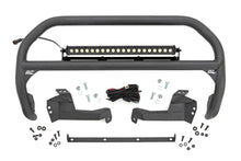 Load image into Gallery viewer, Rough Country Mounting Brackets(Lighting) Nudge Bar 20 Inch Black Series Single Row LED 21-Up Ford Bronco Sport Rough Country - 51041